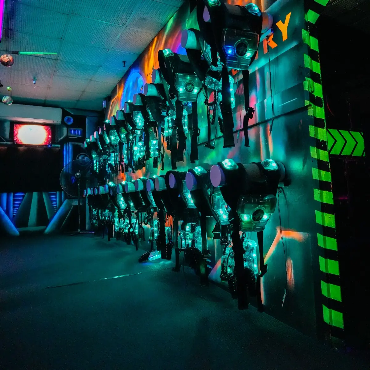Laserforce UV arena