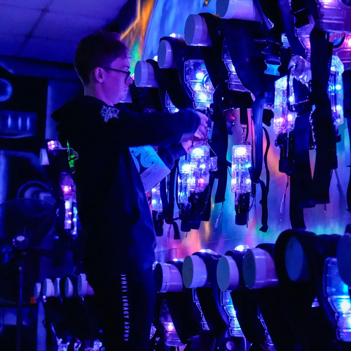 Laser tag mission